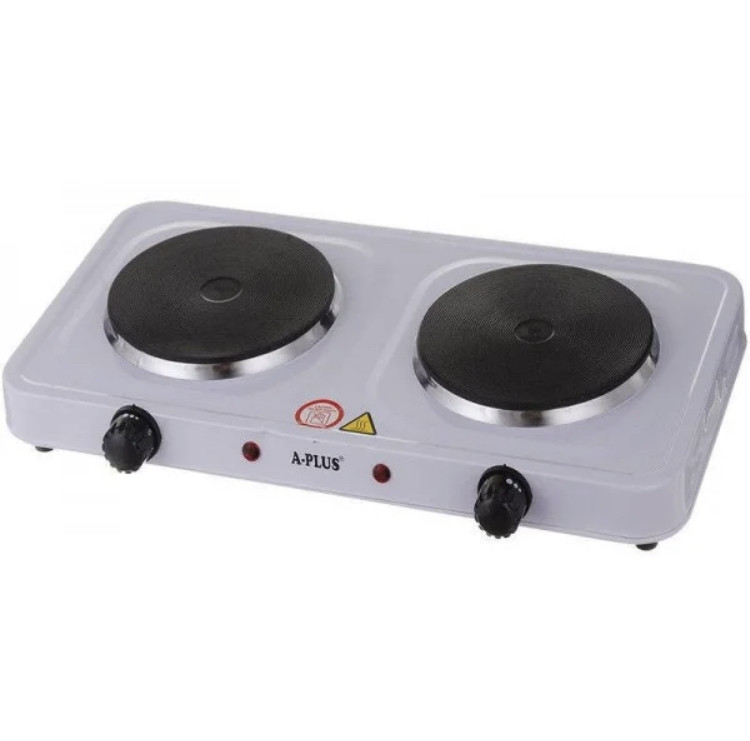 Електропліта А-Plus AP 2000W дискова настільна плита піч плитка, фото 1