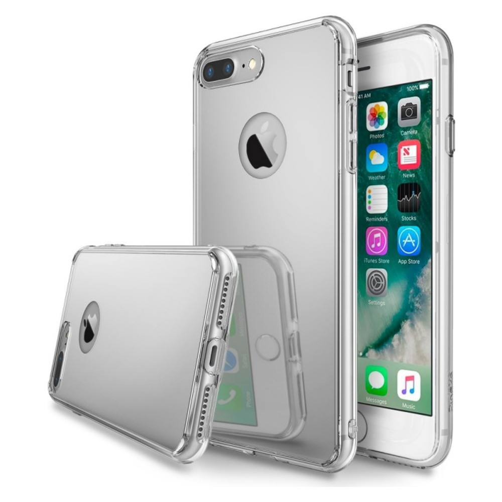 Чехол для Apple iPhone 7 Plus / 8 Plus(Silver) Ringke Fusion Mirror - фото 1 - id-p1487302309