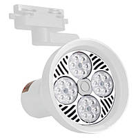 LED світильник трековий 25W білий зі змінною лампою 4100K 2000Lm