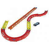 Трек Hot Wheels Хот Вілс "Крутий поворот" із серії "Конструктор трас" додаток для треків Mattel (GLC88), фото 5
