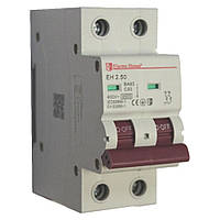 Автоматичний вимикач 2P 50A 4,5 kA 230-400V IP20