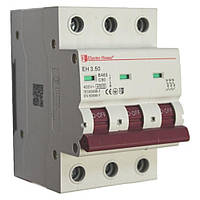Автоматичний вимикач 3P 50A 4,5 kA 230-400V IP20