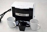 Кавоварка Domotec MS-0708 на 2 чашки/ кавоварка 500 Вт, фото 5