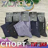 Шкарпетки чоловічі спортивні середні весна/осінь асорті р.39-42 ТН 20027919, фото 4