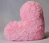 Плюшева іграшка Mister Medved Подушка-серце Рожеве 30 см, фото 2