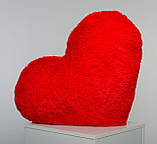Плюшева іграшка Mister Medved Подушка-серце Червона 75 см, фото 2