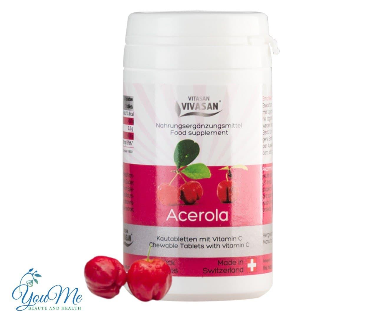 Купить Ацерола тропическая вишня Acerola природный Витамин С Вивасан ...