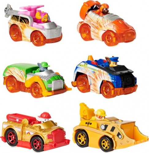 Nickelodeon Щенячий патруль набір металевих машинок 6 шт Paw Patrol true metal gift pack Spin master 20127747, фото 1