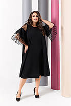 Сукня міді ошатне БАТАЛ, фото 4