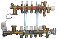 GIACOMINI Коллектор для теплого пола в сборе на 8 контуров Арт.R557F