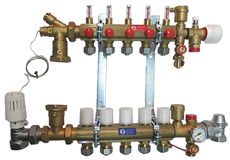 GIACOMINI Колектор для теплої підлоги в зборі на 12 контурів Арт.R557F
