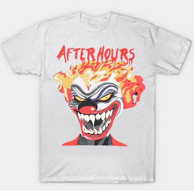 Футболка біла LOYS Vlone Weeknd After Hours If I OD Clown Tee XS
