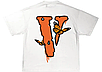 Футболка біла LOYS VLONE x Juice Wrld Butterfly XS, фото 3