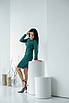 Гарне плаття-футляр "403",зелене. Розміри 44,46,48,54, фото 6