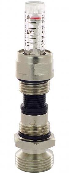 Витратомір для колектора теплої підлоги ICMA 1/2 x 3/4, фото 1