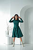 Гарне плаття "404", зелене . Розміри 44,46,48,50,52,54, фото 3