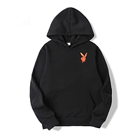 Худи черный LOYS Vlone Playboi Bunny Face V Hoodie