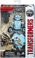 Transformers The Last Knight Premier Edition Autobot Sqweeks Сквикс из Бамблби робот трансформер Hasbro(C2403)