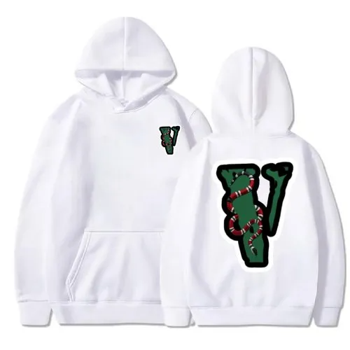 Худi бiлий LOYS Vlone Red Snake Best Selling Hoodies XS