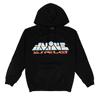 Худи черный LOYS Vlone x JuiceWRLD Graphic Hoodie