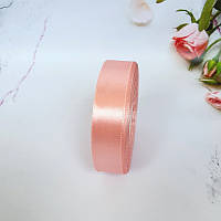 Стрічка атласна 2 см/33 м "Ніжний корал"
