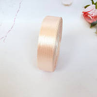 Стрічка атласна 2 см/33 м "Нюдовая"