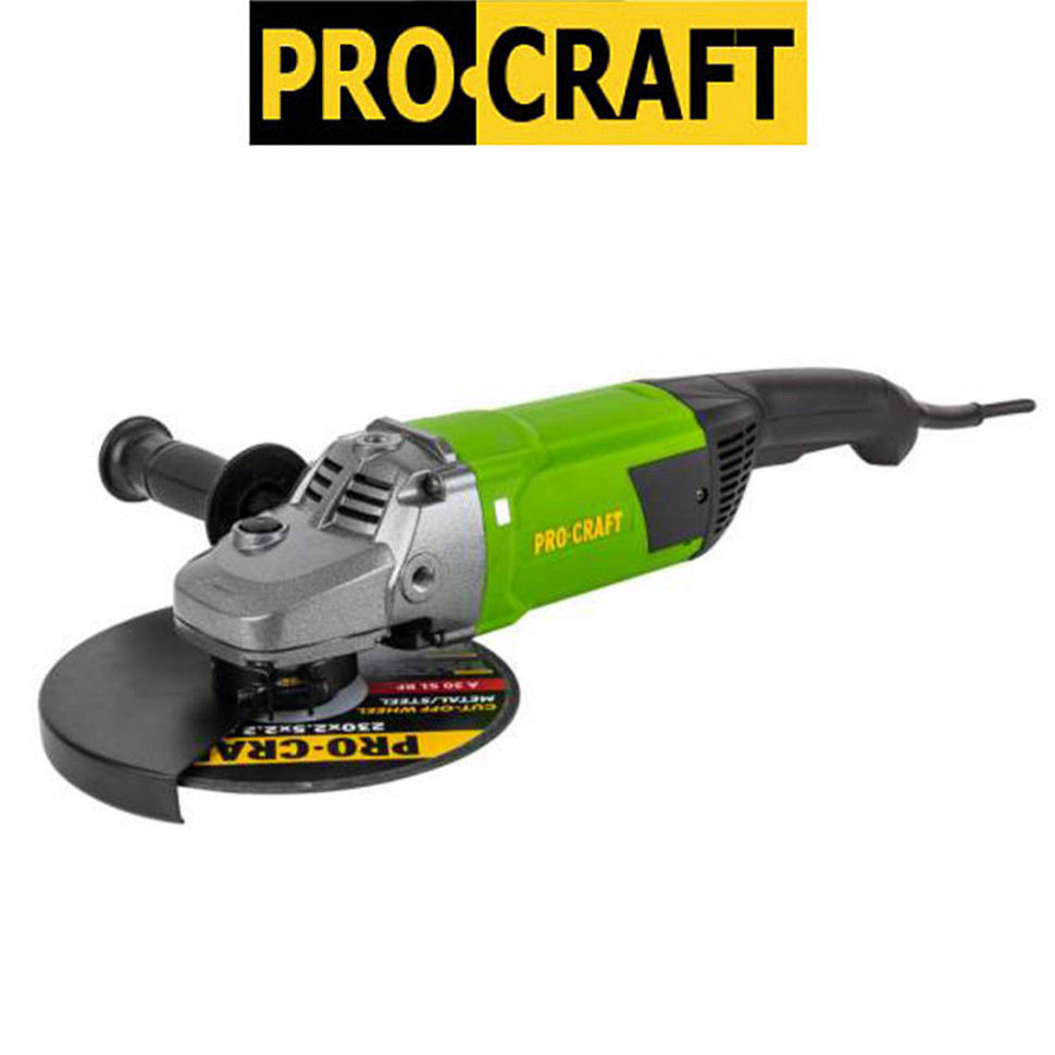 Машина Углошлифовальная Procraft PW2650 230 Мм — Купить Недорого на ...