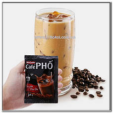 Натуральна розчинна кава Cafe PHO 3в1 10 шт.*24г Maccoffee 240 г В'єтнам, фото 6