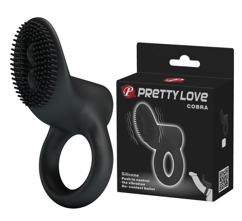 Кільце ерекційне серії Pretty Love — COBRA, подарує надзвичайно яскраву стимуляцію