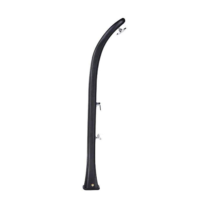 Душ сонячний Aquaviva So Happy з мийкою для ніг, антрацит DS-H221NO, 28 л