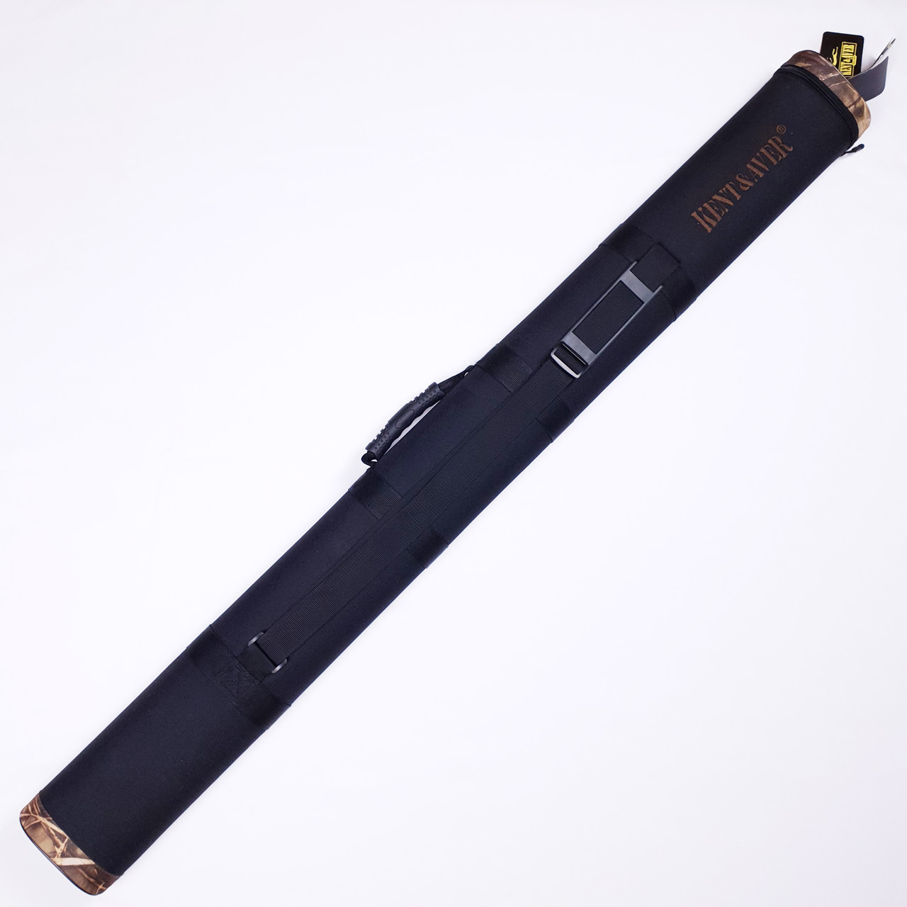 Жорсткий чохол тубус для спінінга Kentaver 130х65мм 130cм чорний