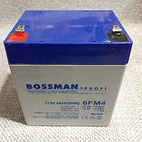 Аккумуляторы свинцово кислотные BOSSMAN profi 12v4a