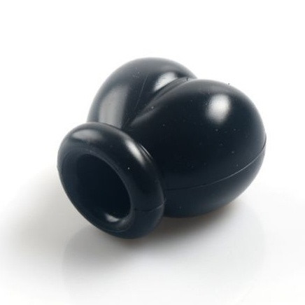 Чорний Бдсм фіксатор для яєчок, фото 1