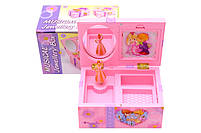 Скринька 9209 16 см, дзеркало під кришкою , фігурка , музика ( заводна )., фото 6