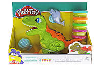 Набор для творчества "Динозавр" (пластилин, формочки) Play Toys (SM8041)