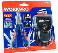 Мультитул 12 в 1 WorkPro W014013