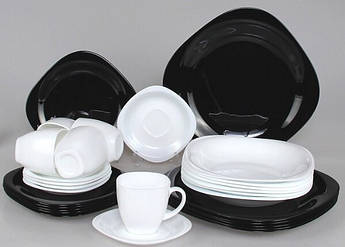 Набір столового посуду Luminarc Carine White&black 30пр/6персон