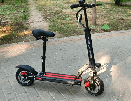 Електросамокат Tesla 5000 10 дюймів 500 W (48V 13Ah), фото 1