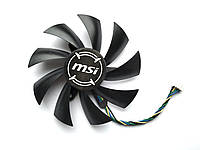 Вентилятор №29 (кулер) для видеокарты MSI PLA09215B12H (PLA09215S12H) HD R 5750 5770 6750 6770 GTX460 560ti