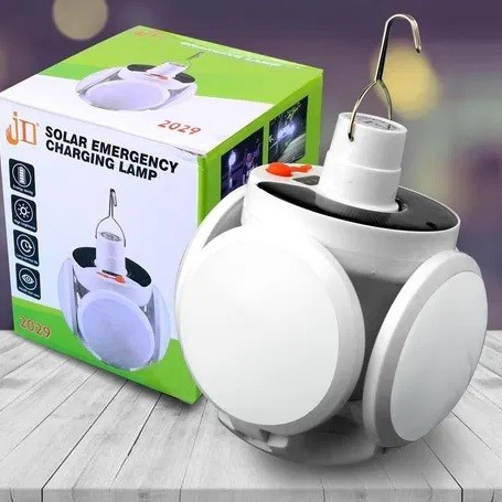 Ліхтарик лампа для кемпінгу JG Solar Emergency Charging Lamp - 2029