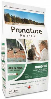 Pronature Holistic (Пронатюр Холистик) Nordikо Cat 6 кг Беззерновой корм з індичкою для кішок, фото 2