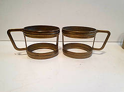 Підстаканники з латуні (Ціна за два)