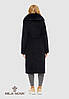 Модне жіноче зимове пальто з альпаки, фото 3