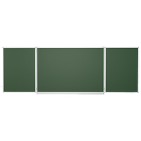 Школьная доска магнитная меловая 3х1 м Интеллект