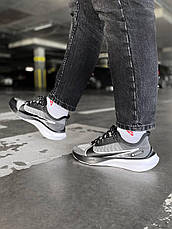 Чоловічі кросівки Nike Zoom Gravity Black/Gray ALL07008, фото 5