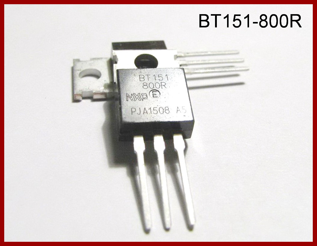 BT151-800R, тиристор, 800V, 12A.