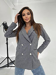 Стильний піджак із пальтової тканини на підкладці на ґудзиках