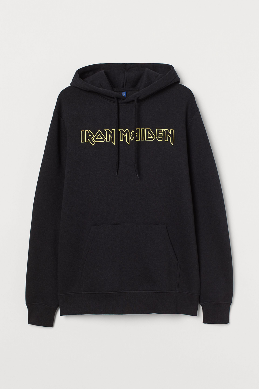Худi чорний LOYS музика Iron Maiden XS