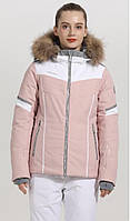 Рожево-біла жіноча гірськолижна куртка High Experience ,M/44 ,RH11084/4051