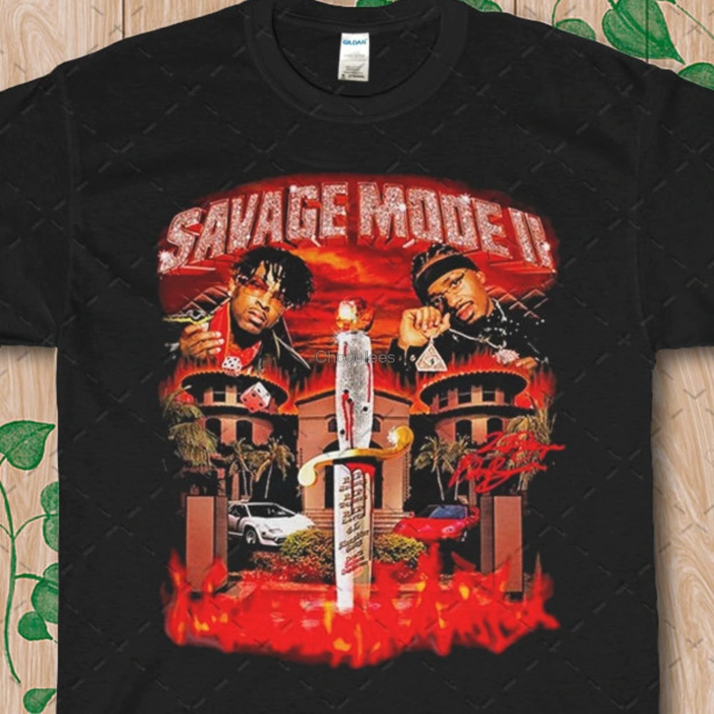Футболка чорна LOYS 21 Savage XS, фото 1